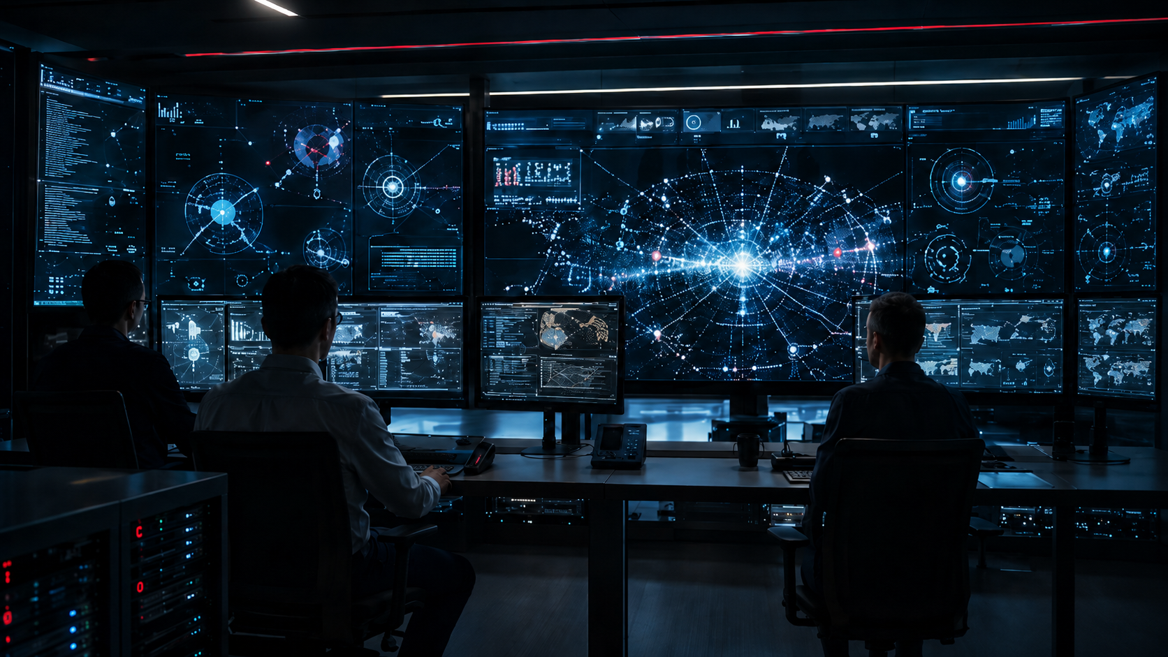 Security operations displays for cyber monitoring